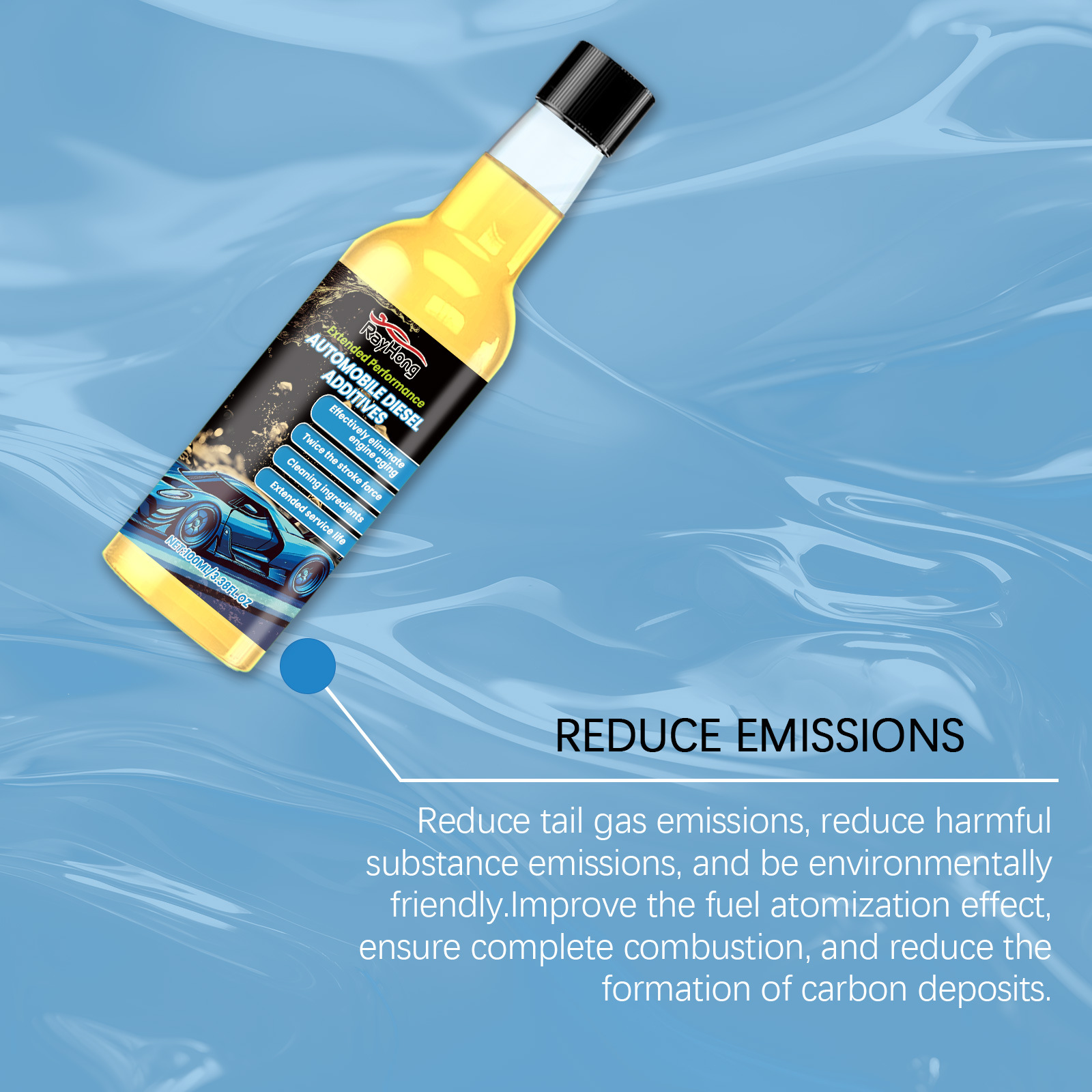 Rayhong Automotive Diesel Additive Car Power Increase Fuel Efficiency Cleaning Agent