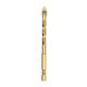 Multifunctional Twist Tile Drill Bit for Drilling Triangular Drill Bit with Hexagonal Handle and Four-Edged Special Head for Concrete Glass