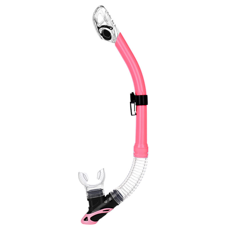 Nuevo tubo de respiración de buceo natación ventilación tubo de respiración seco completo equipo de snorkel tubo de respiración de entrenamiento de buceo