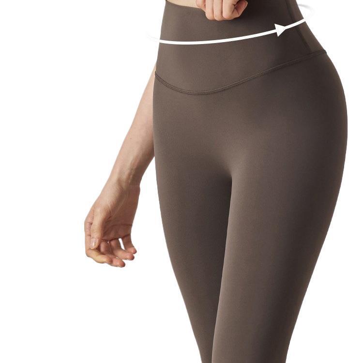 Nude-Feel 5.0 Summer Thin Sports Fitness High-Waisted Butt-Lifting Quick-Dry Pocket Running Outdoor Tight Yoga Pants for Women