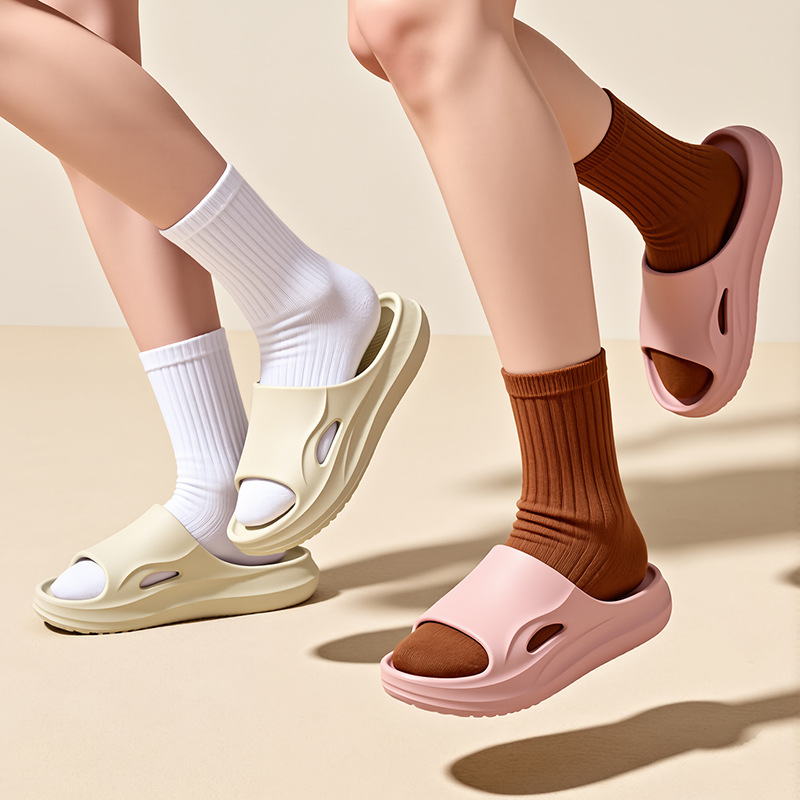 Pantofole antiscivolo di grandi dimensioni per il bagno, pantofole da donna di alta qualità per l'estate, sandali da uomo con suola morbida e antiodore._voghion.com