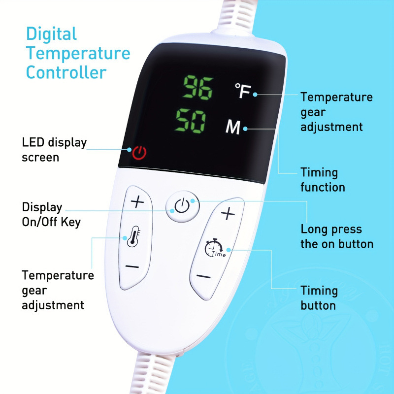 Y 971 Hot Stone Massage Kit with Temperature Adjustment10pc