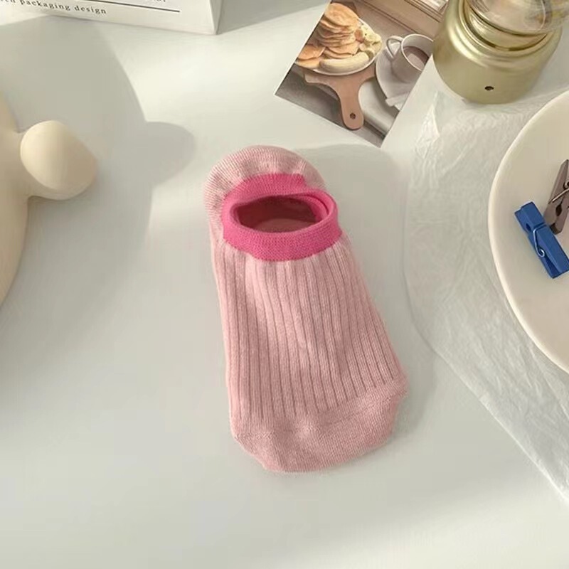 女性用夏用薄手ソックス、滑り止め、防臭、外履き可能、袋入り、接着剤付き、脱落防止、吸汗性、綿ソックス、ボートソックス、綿底|undefined