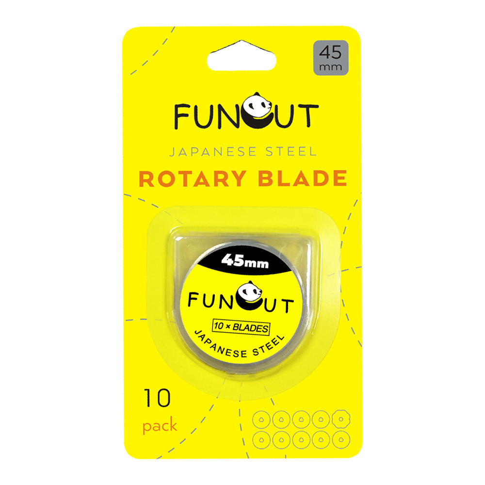 亚马逊 厂家直供 日本合金工具钢切布切纸替换刀片45mm圆刀片