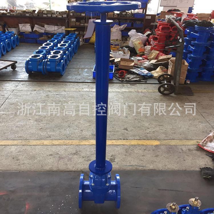 JCZ45X加工 地埋 （加长杆）弹性座封闸阀 型号多 种类全不锈钢