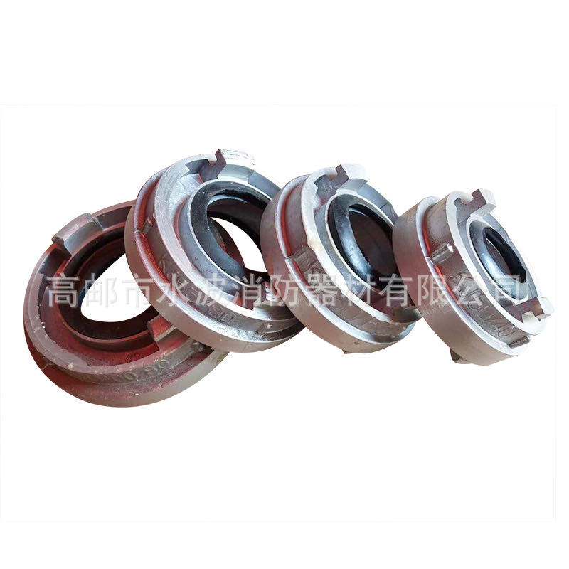 消火栓100/80变径接口 异径接扣 转换接扣 高邮市水波配件器材