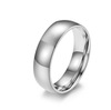 Glossy ring stainless steel for beloved, 2023, Aliexpress, 2/4/6/8mm, simple and elegant design