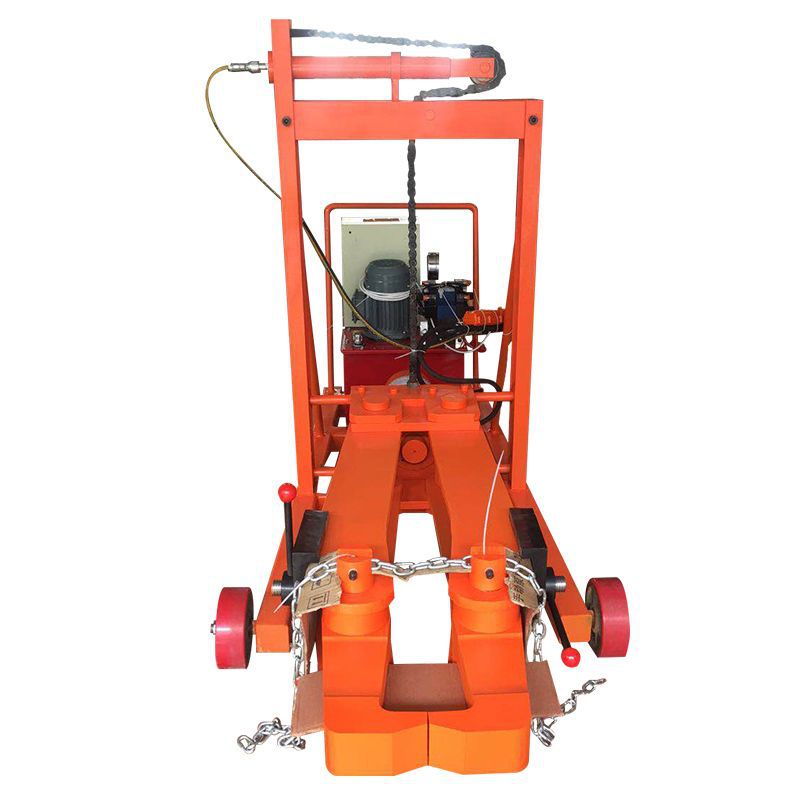 车载式液压拉马 手动车载式液压拉马 移动式小车拉马