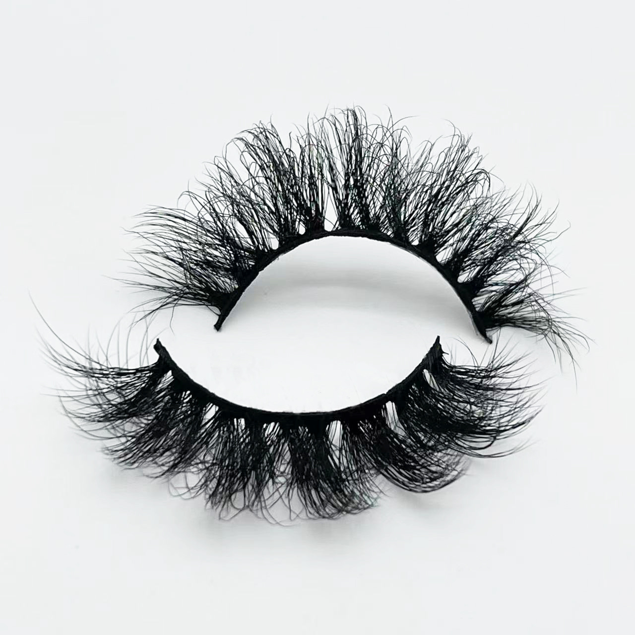 Fashion Thick Messy 20mm Imitated Mink Hair False Eyelashes Wholesale display picture 4