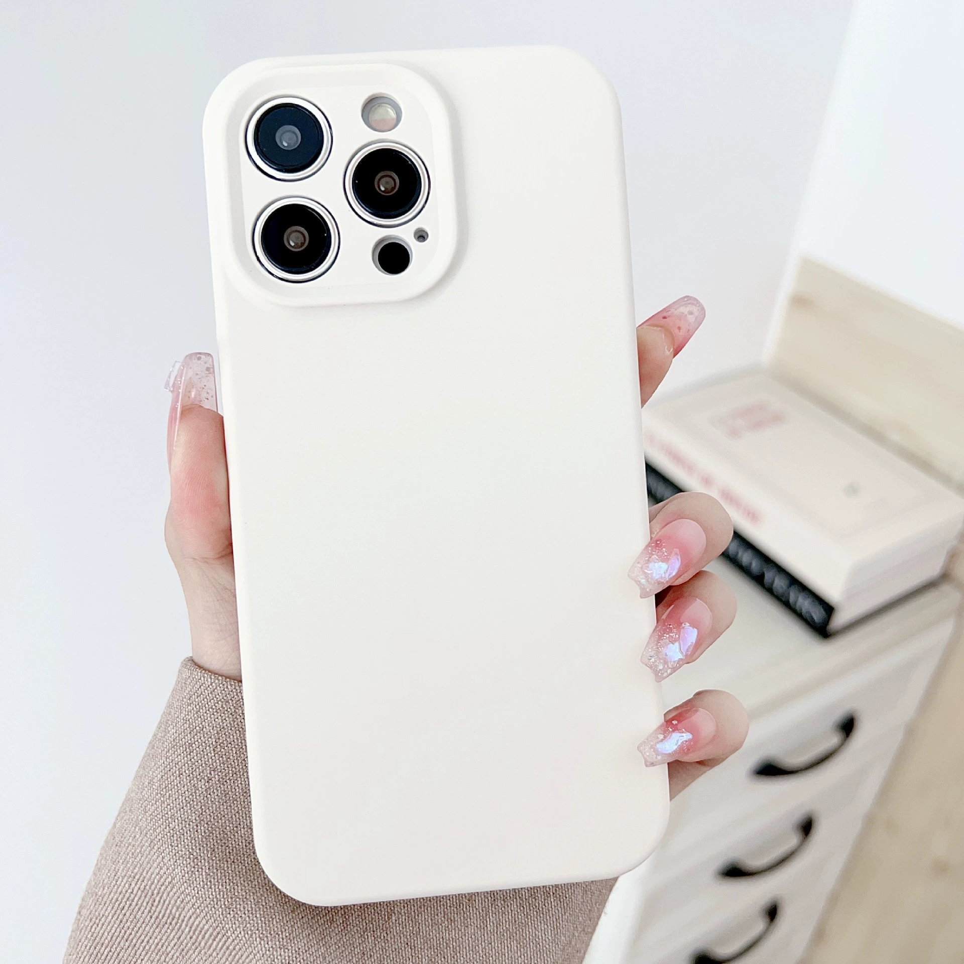 Apple, силиконовый совместимый чехол для телефона, защитный чехол pro, защита от падения