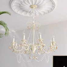 轻奢水晶吊灯欧美式简约现代客厅灯餐厅温馨主卧室灯法式复古灯具
