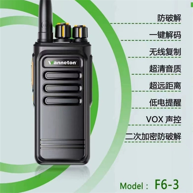 Рация Wanlitong, портативная машина Wanneton, мощная километровая строительная площадка, 50 гражданских портативных устройств WLT F6-3