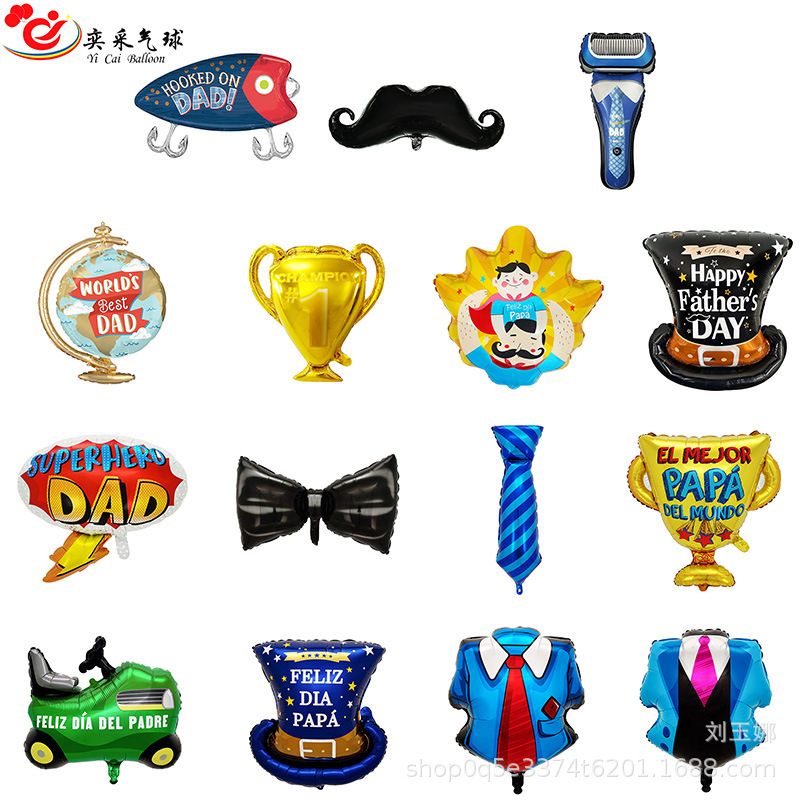 Cross-Border Father's Day Balloon Superman Dad Parent-Child Party Birthday Aluminum Film Balloon Home Decoration Arrangement Wholesale Cross-Border Father's Day Balloon Superman Dad Parent-Child Party Birthday Aluminum Film Balloon Home Decoration Arrangement Wholesale