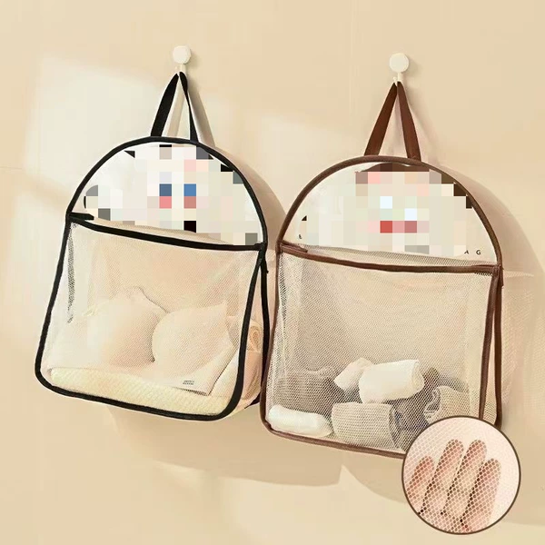 Smiley storage hanging bag [black] requires customer service to take real photos