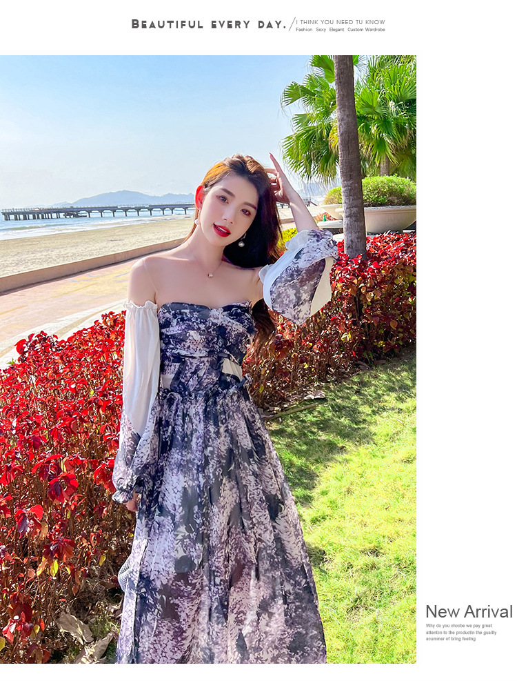 F6534 640K VÁY ĐẦM LIỀN THÂN NỮ SHETDT HỌA TIẾT HOA THỜI TRANG NỮ G02 SẢN PHẨM MỚI