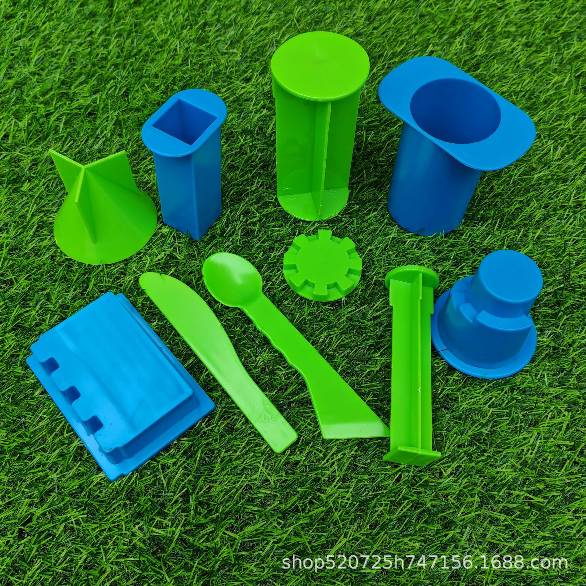 Venta directa de fábrica, juguetes espaciales para niños, moldes de arena, accesorios de barro de color, modelos, arena engrosada, herramientas de arena al por mayor