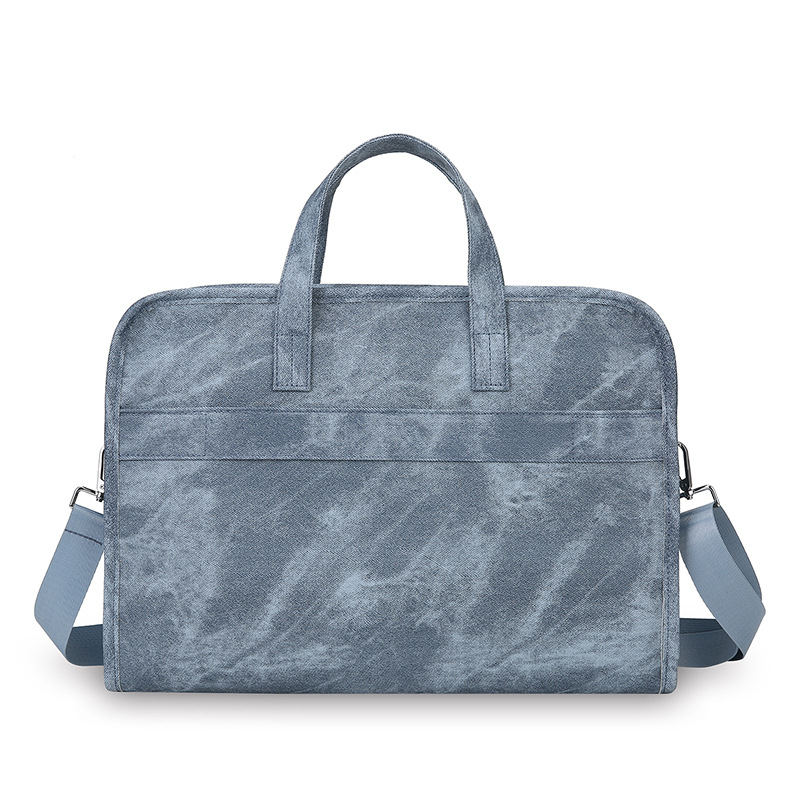 New Large-Capacity Laptop Bag for Men and Women, Conference and Commuting Briefcase, Stylish Casual Crossbody Handbag