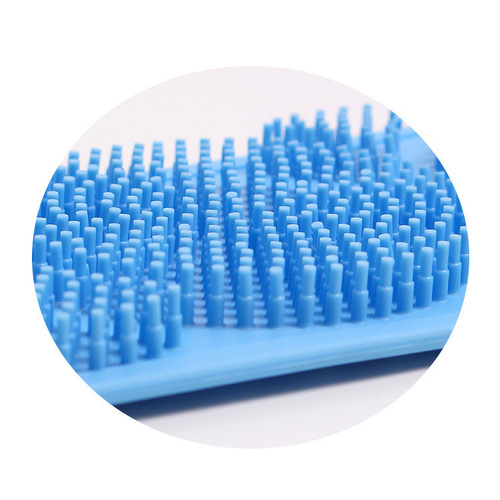 Silicone bath towel for men and women, powerful back rub artifact, long back exfoliation, no pain, special for bathing