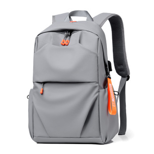 Qingxi backpack men and women light manufacturers wholesale fashion trend backpack leisure computer bag 16 inches