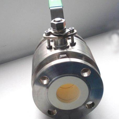 Q41TC不锈钢法兰式陶瓷球阀