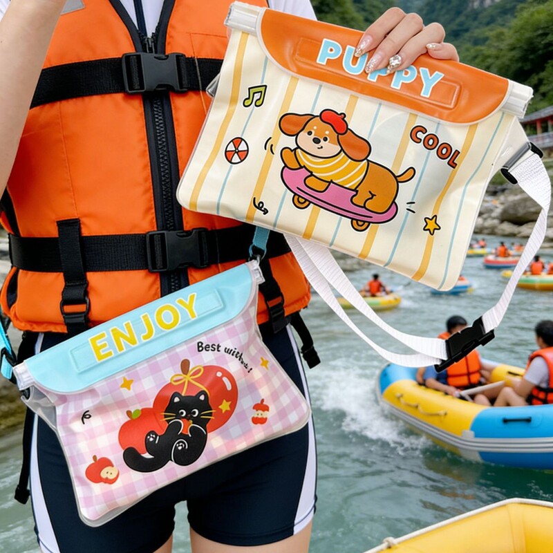 Cute Cartoon Waterproof Airbag Floating Touch Screen Protective Case for Mobile Phones, Camping and Swimming Mobile Phone Bags Wholesale Cute Cartoon Waterproof Airbag Floating Touch Screen Protective Case for Mobile Phones, Camping and Swimming Mobile Phone Bags Wholesale