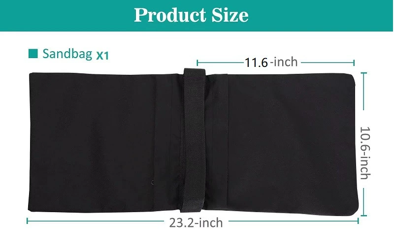 Windproof counterweight, sandbag, travel tubing, canopy, (Cross-border trading), teaches balance, clips included