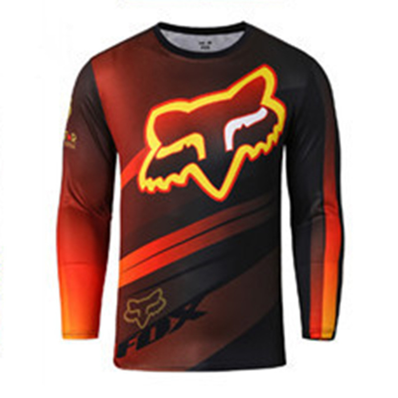 Trajes de carreras cross-border de camisetas de manga larga, camisetas de secado rápido, tamaño europeo y americano, versión suelta