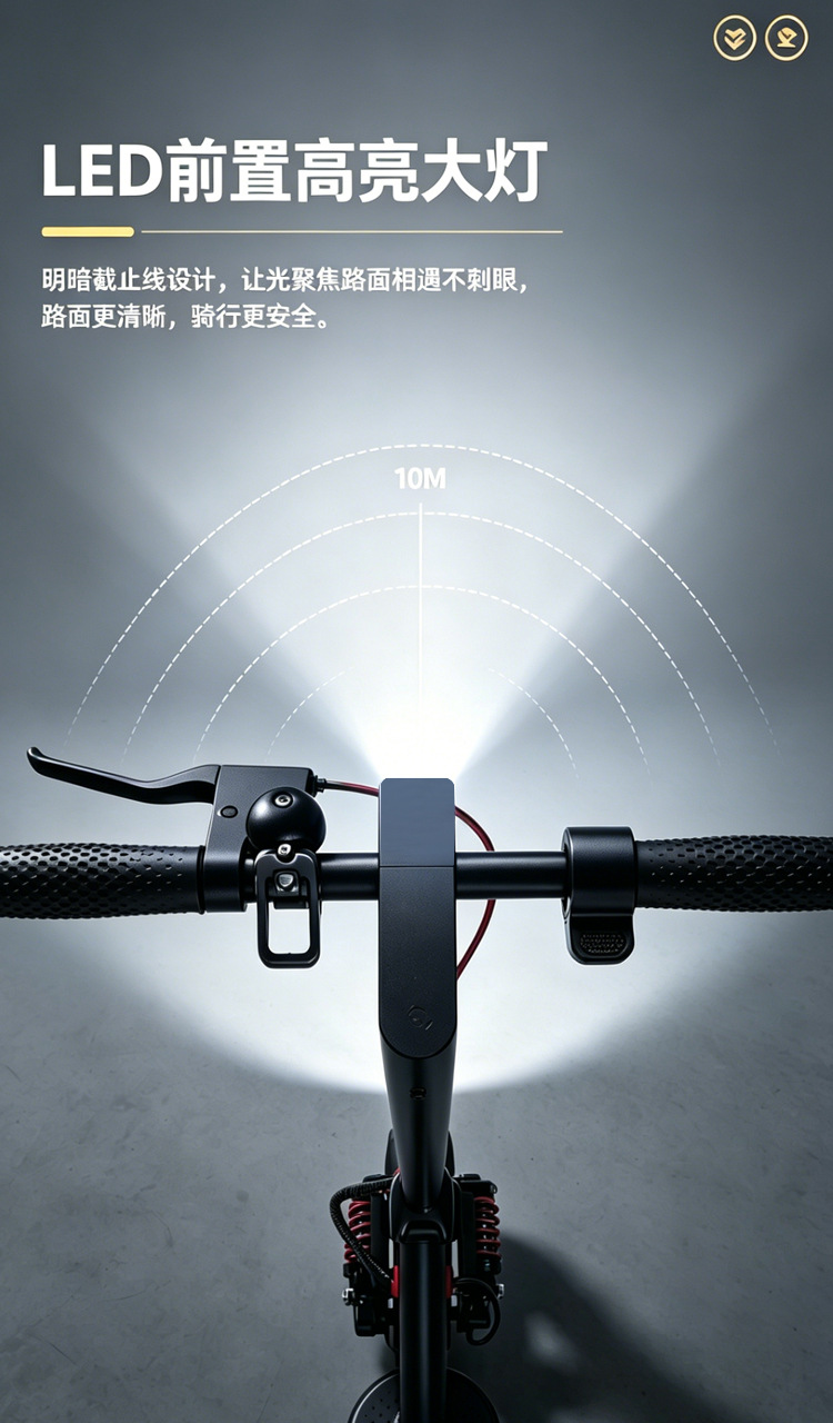Cross-border portable electric scooter for students, foldable 8.5-inch two-wheel adult battery-powered vehicle, wholesale