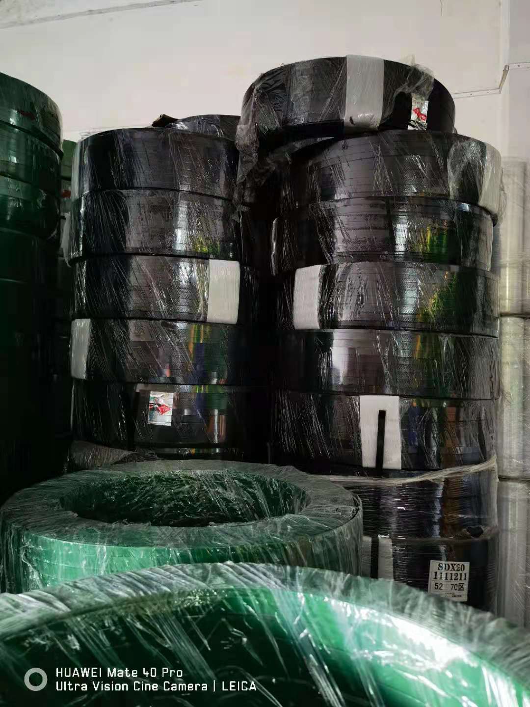 黑色塑钢带库存图