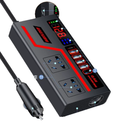 Vehicle Power Converter with Charging — Mobil şarj cihazları