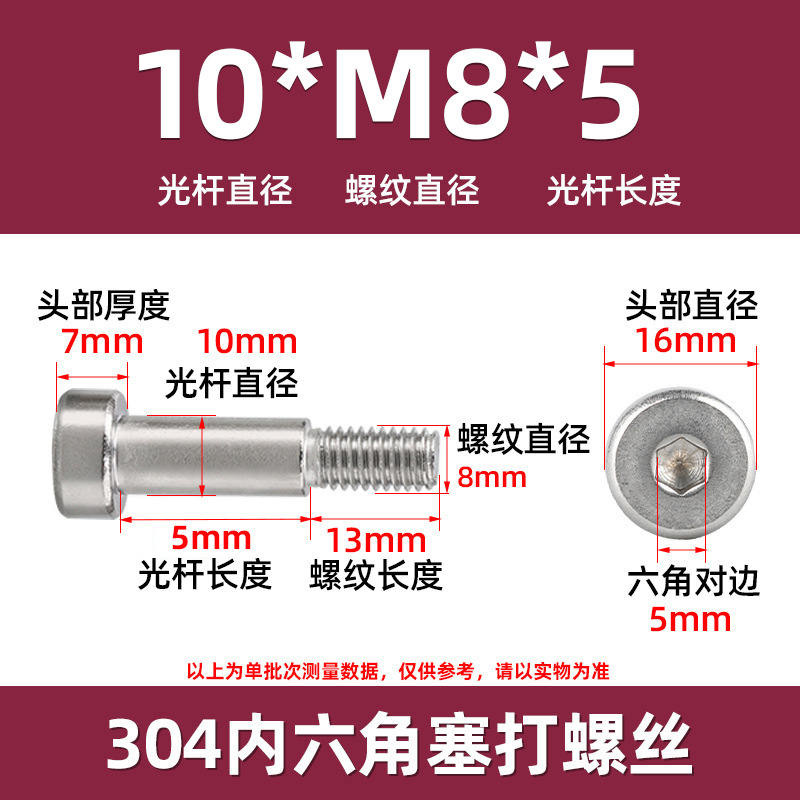 Винт ShenAopu M8x5