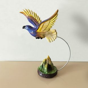Study Desktop Ornaments Eagle Office New Chinese Style Room New Ornaments Living Room Original Spread Wings Fun