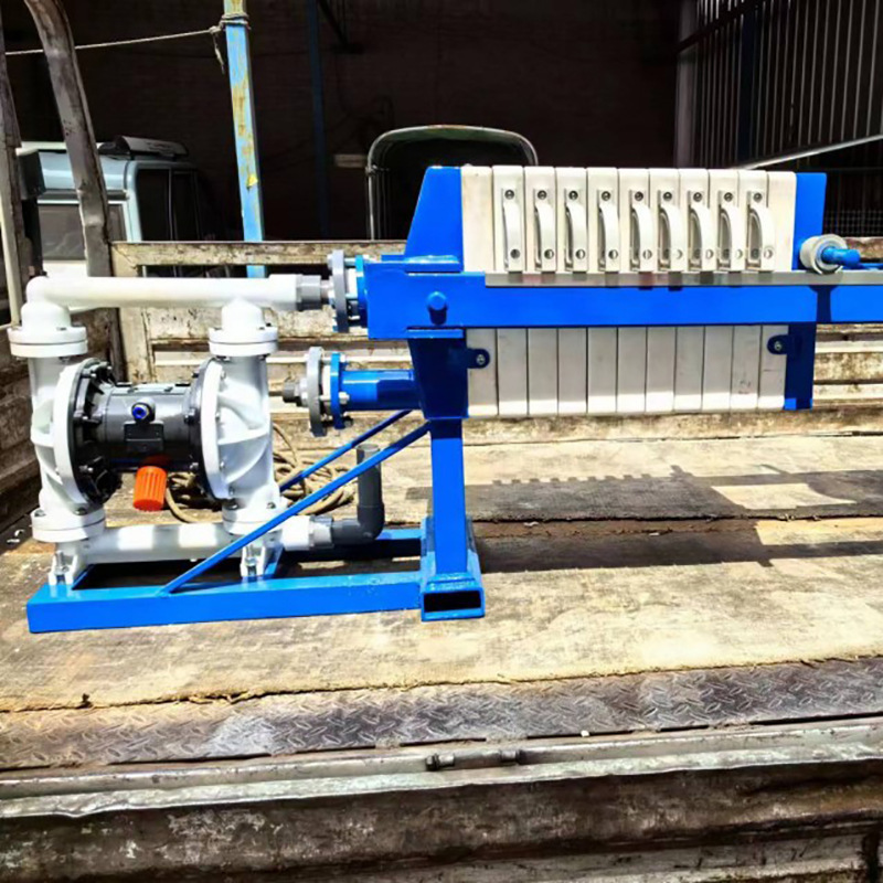 Small chamber filter press plate and frame filter press for small filter press experiment Small chamber filter press plate and frame filter press for small filter press experiment