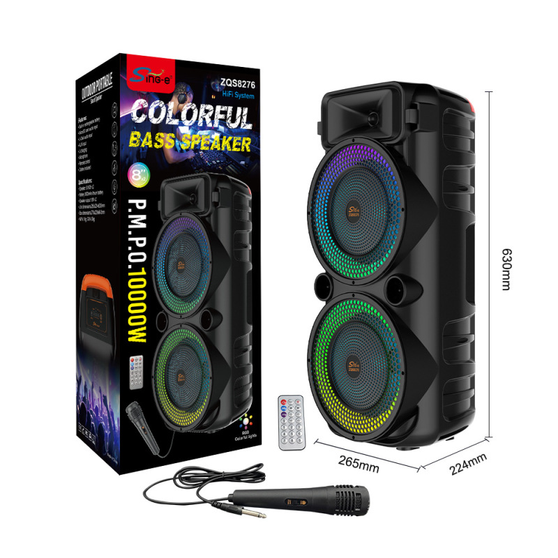 SING-E s8276クロスボーダー対外貿易人気公演広場舞台大出力無線屋外BT大スピーカー|undefined