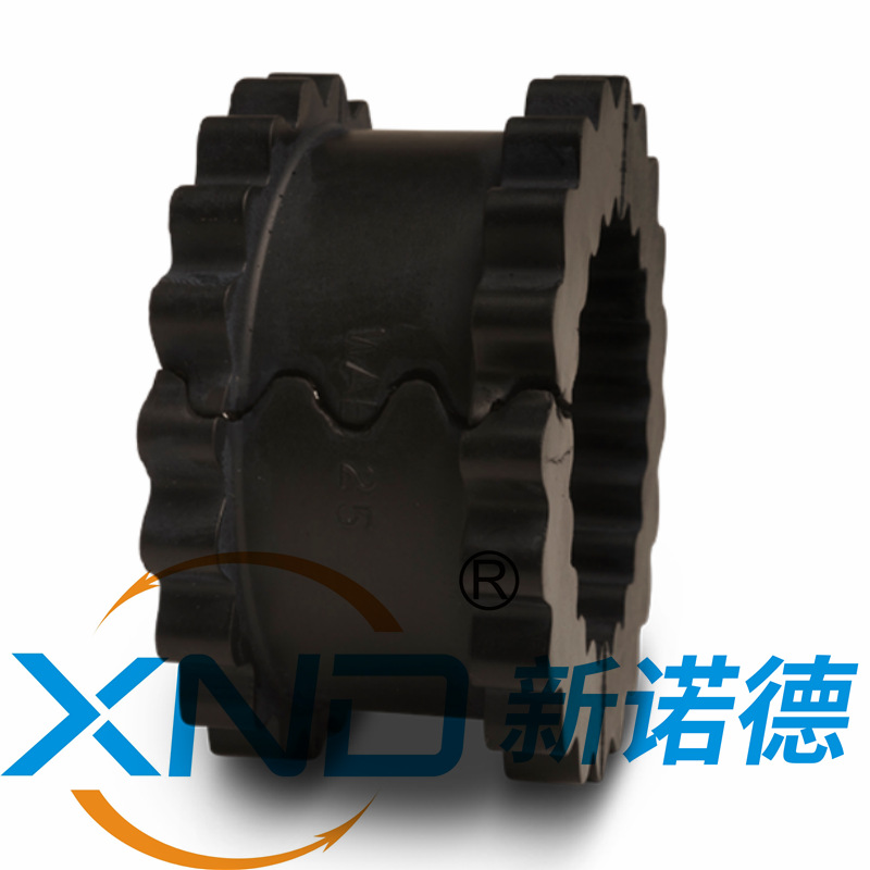 替代进口TB woods的Sure-Flex SC7黑色橡胶齿联轴器GEAR-SLEEVE