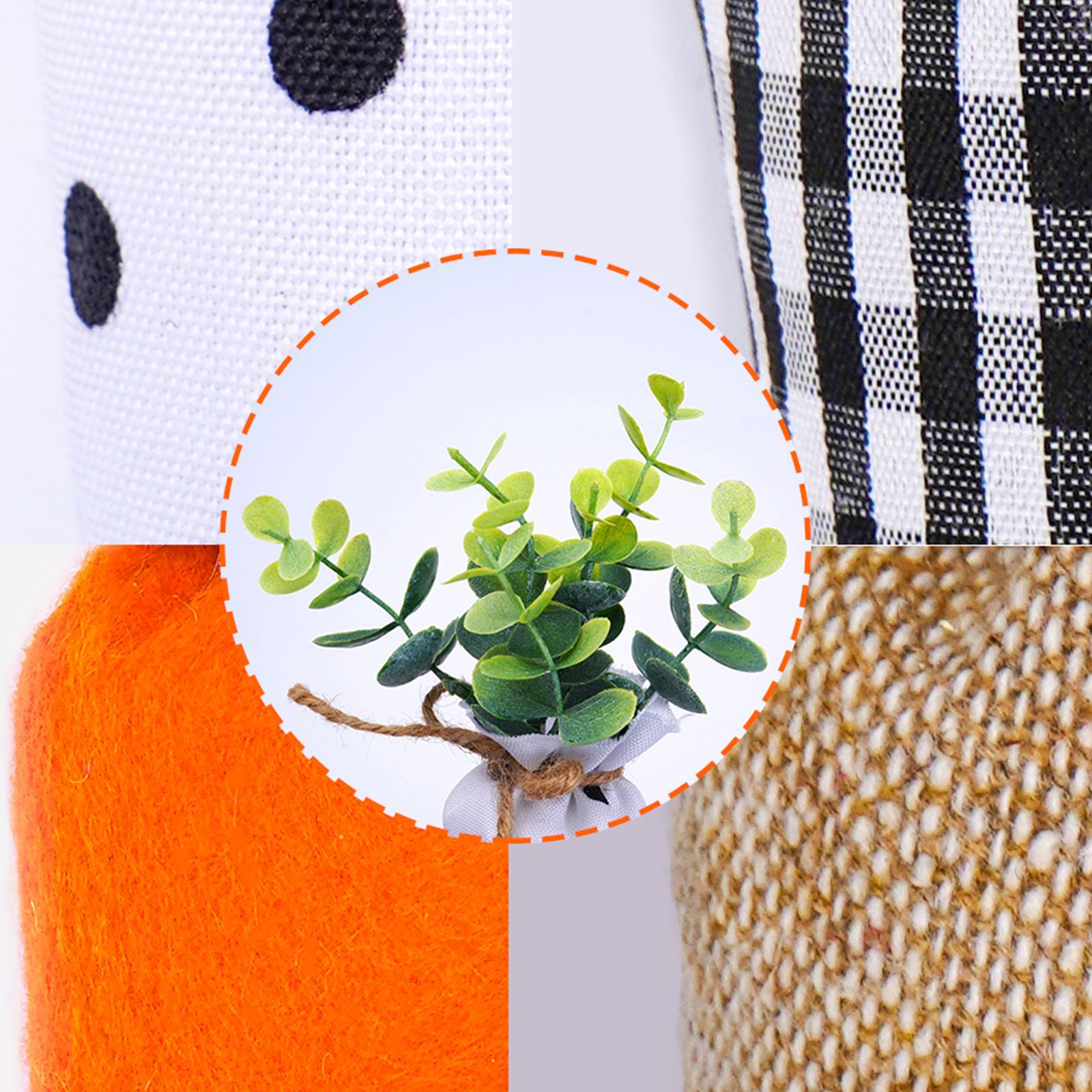 Zanahoria transfronteriza de Pascua de cuatro piezas juegos de decoración cuadrada impresión de manchas colgantes de rábanos props de fiesta