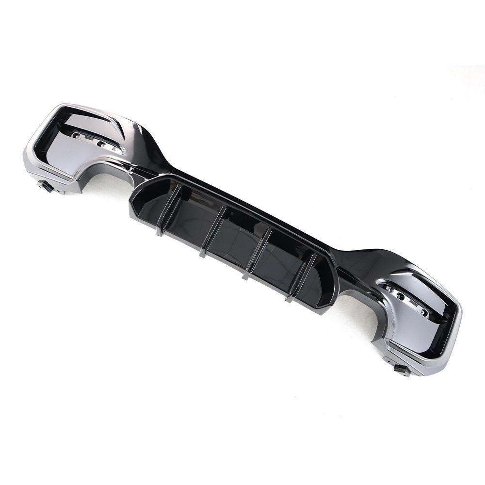 Suitable for BMW 1 Series F20 rear lip with lights, square light car modification rear spoiler tail lip parts for 15-19 models