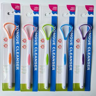 Tongue coating cleaner tongue scraper tongue scraper deodorant tongue coating thick white oral care independent packaging