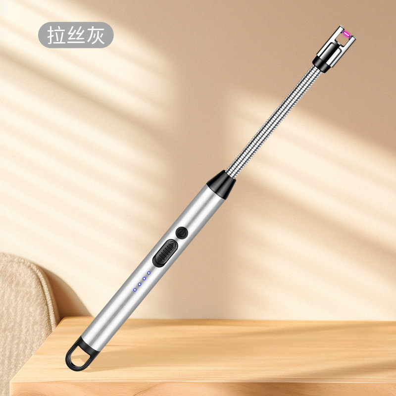 JL825 Encendedor de estufa de gas largo vela encendedor de carga de pulso encendedor electrónico encendedor