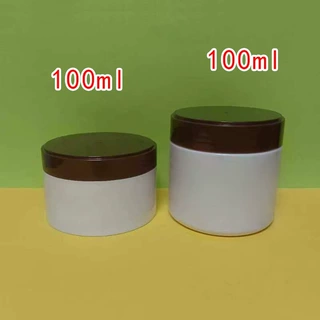 100ml69牙pp发蜡罐500ml83牙广口珠光白发膜罐跨境化妆品爆款瓶子