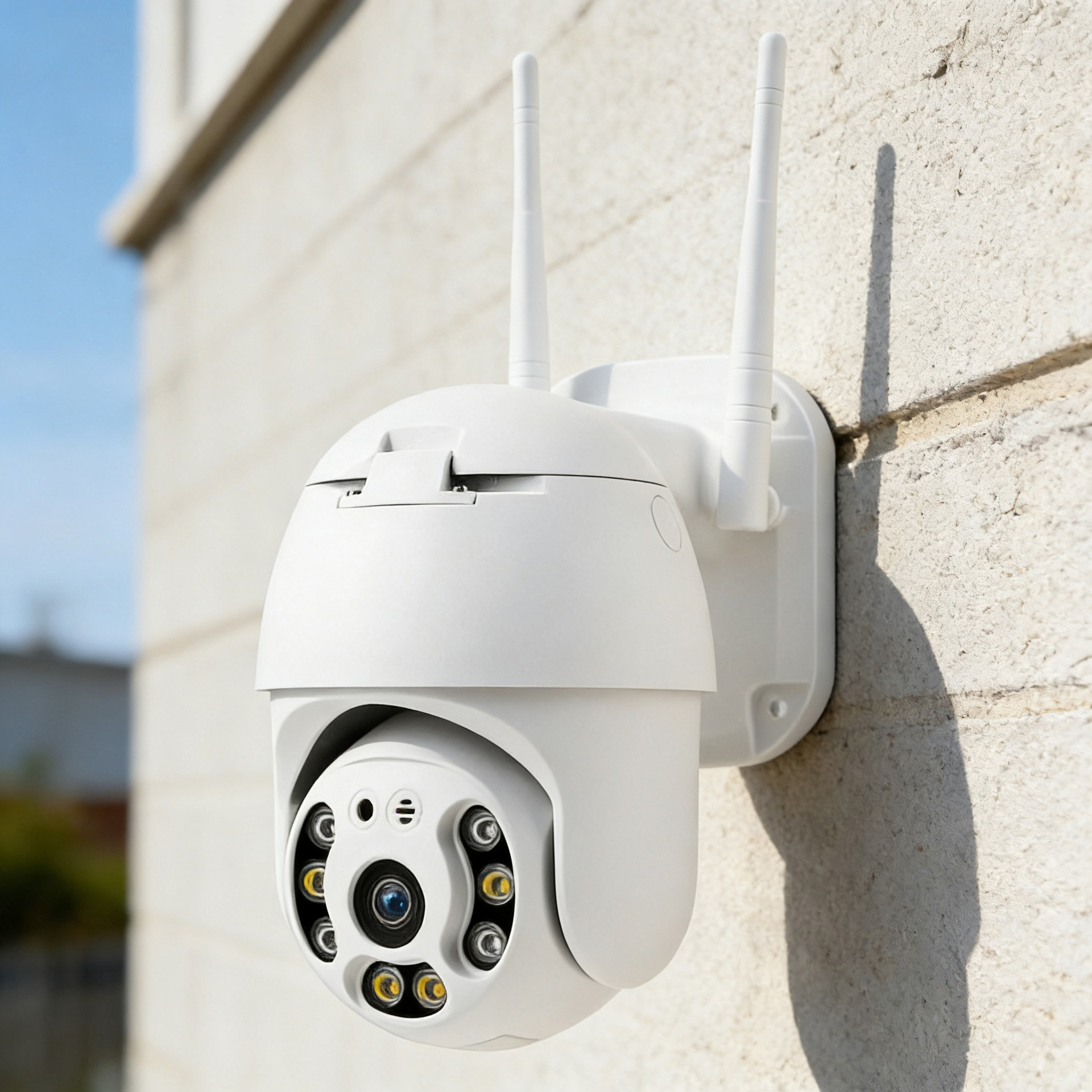 1080P inalámbrica HD cámara de vigilancia al aire libre A6 inalámbrica wifi cabeza de cámara de vigilancia de seguridad V380