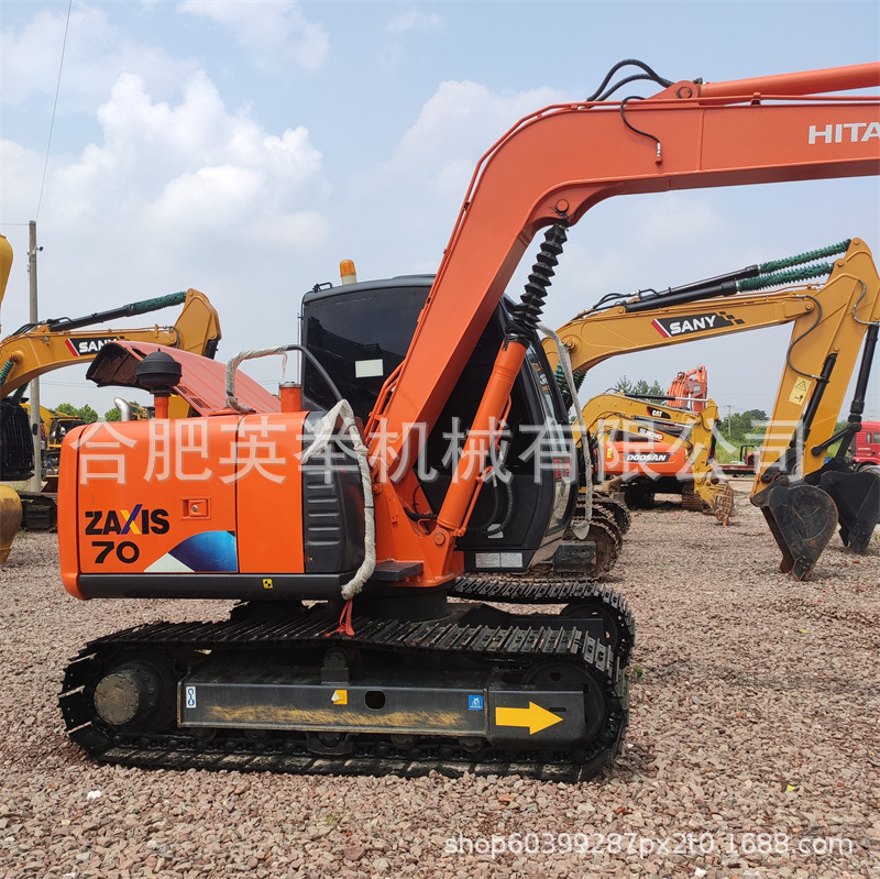 Excavadora Hitachi ZX70 de 7 toneladas excavadora de orugas image 1