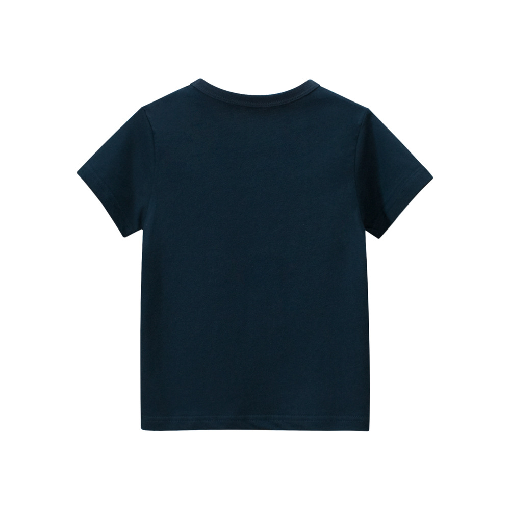 27kids camiseta de manga corta de verano para niños nueva ropa de manga corta para niños pequeños y medianos de estilo occidental