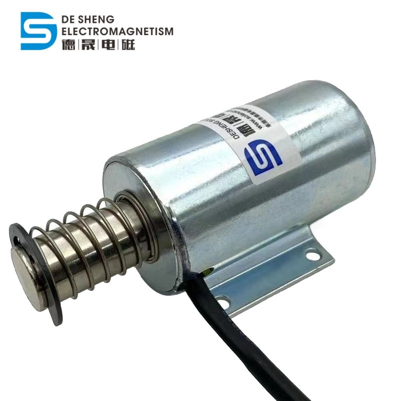 快递分拣机圆管电磁铁3560 直流DC220V长行程大推力圆管式电磁铁