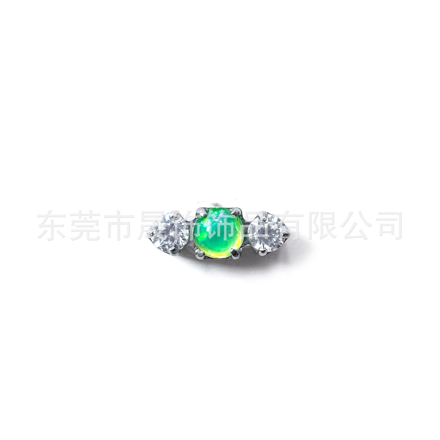 F136 Titanium Alloy 澳宝糖果 Ear Stud Studded 欧泊 Helix Cartilage Stud G23 Titanium Internal Thread Labret Stud Piercing Jewelry