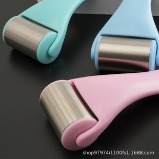 Gel roller massager ice compress soothing facial beauty instrument facial massage ice roller manual wholesale