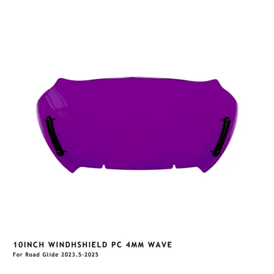 Glide 10inch Pc | Motorcycle front windshield - purple