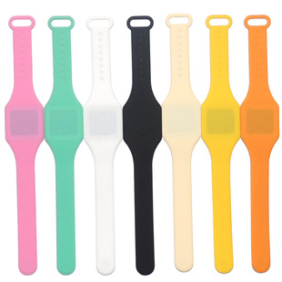 Led Kidsren's Digital Watch Student Digital Display Picture Pattern Factory Direct Sales Fast Shipping and Sample Taking