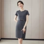 酒店职业客服夏季连衣裙