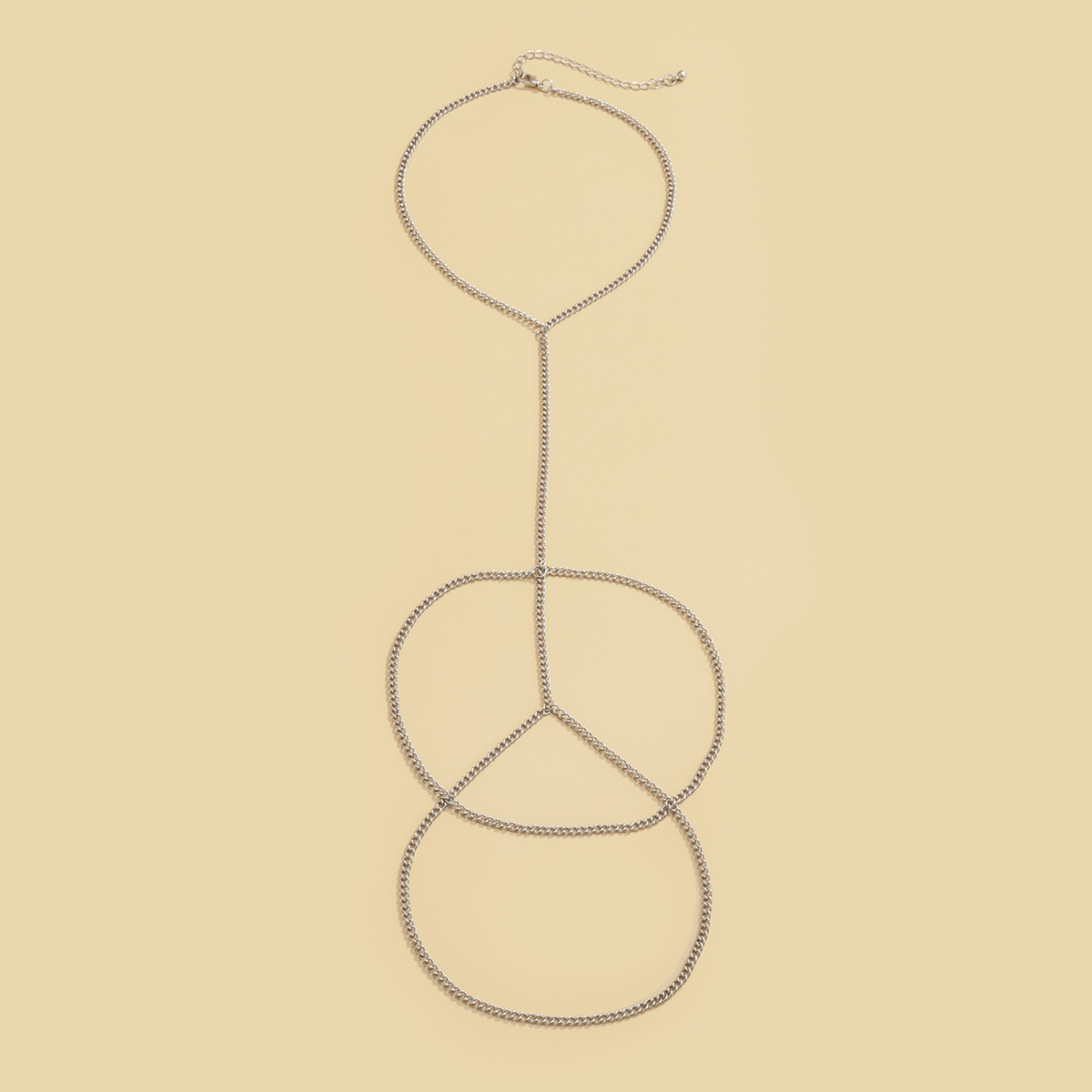 1 Piece Fashion Bow Knot Cloth Lace Artificial Rhinestones Womenu0027S Body Chain